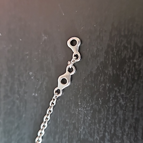 Pandora Sterling Silver Pave Infinity Chain Link Bracelet - Picture 13 of 16